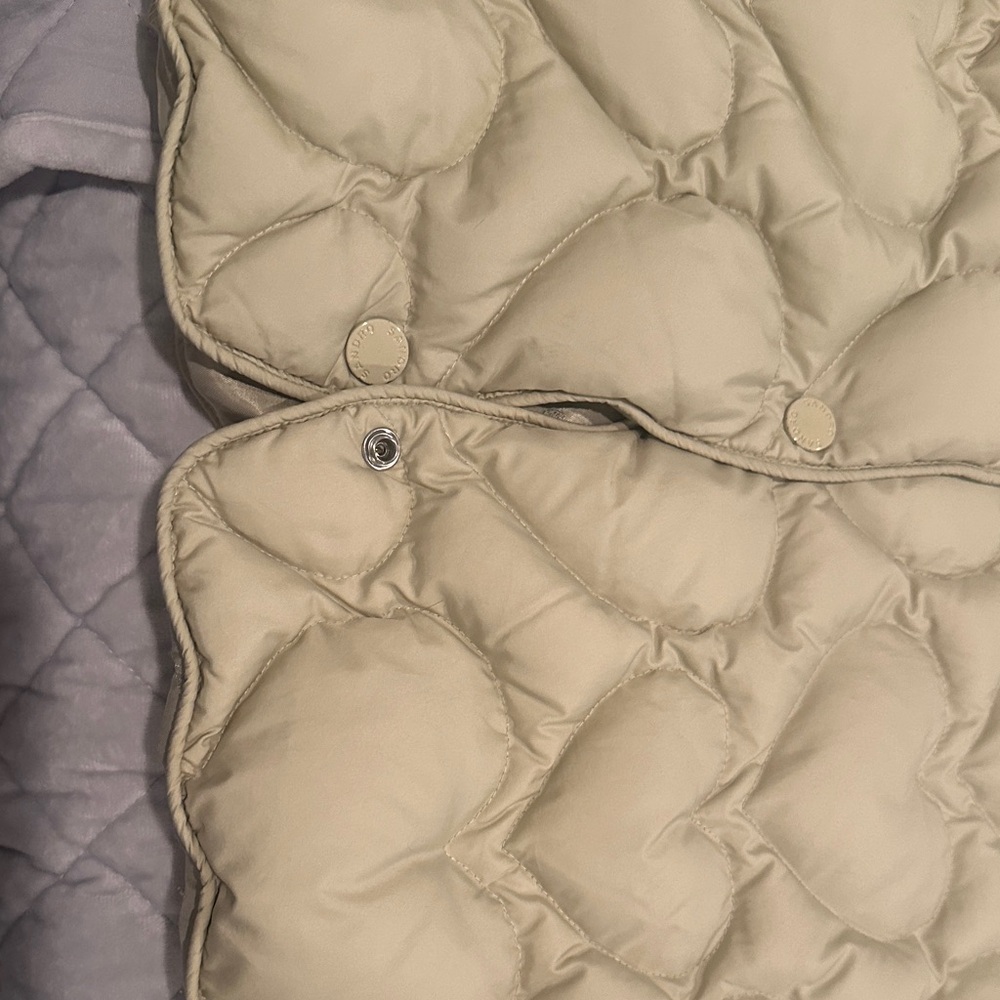 Sandro Beige Quilted Jacket - Picture 7 of 7